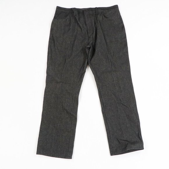 NOS Vintage 90s Straight Leg Denim Jeans Black USA